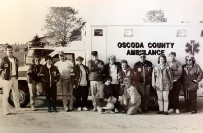 Oscoda County Ambulance volunteers